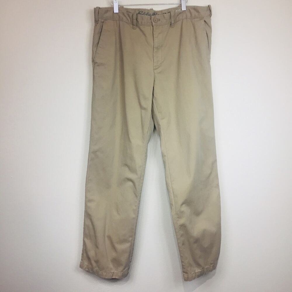 Eddie Bauer | Flat Front Khaki Pants 38X34